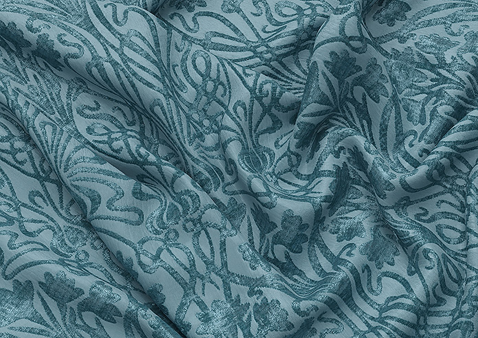 Tiverton, Verdigris - Made to Measure Curtains - Image 4